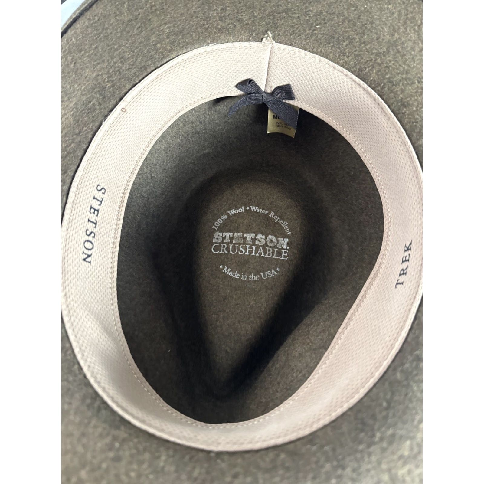 Stetson Stetson Hat Wool Trek Crushable Army Green Sz M Adult Men Cowboy Hat Wool Cap Outdoors Army Green M Adult Green Cowboys Stetson Haft? Size ONE SIZE - 5 Thumbnail