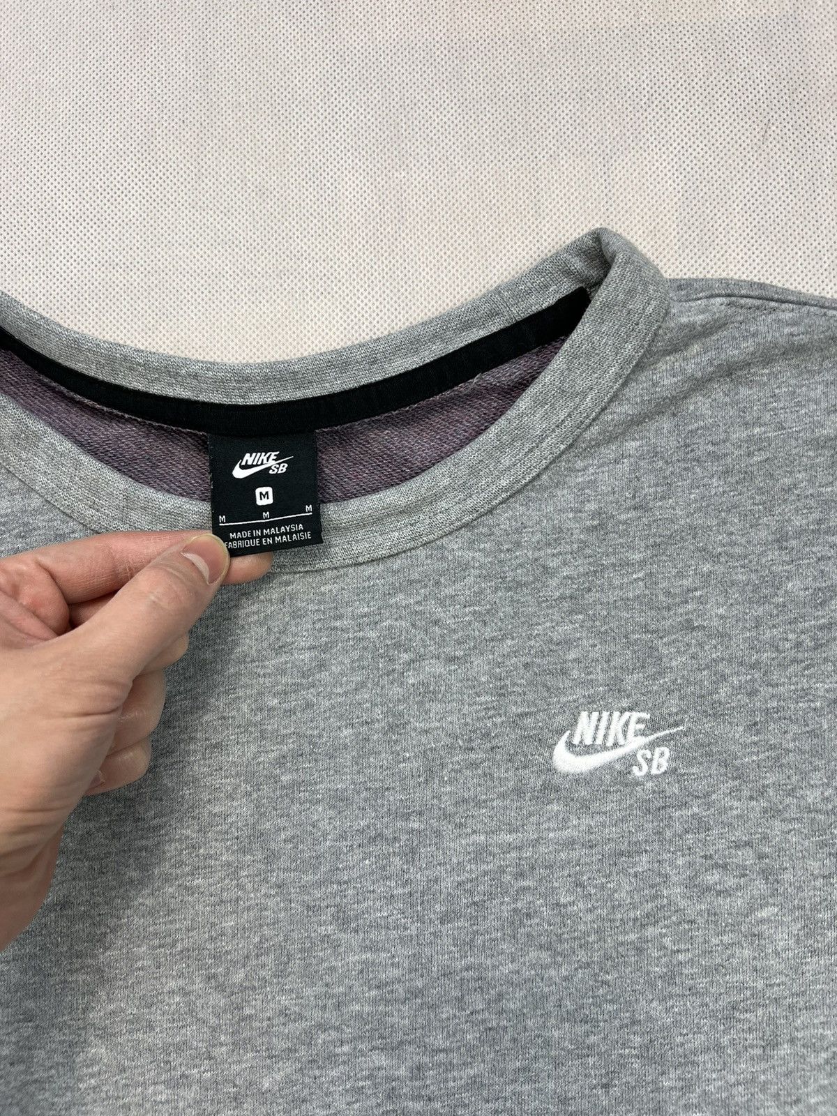 Nike Sweatshirt Nike SB grey crewneck Size US M / EU 48-50 / 2 - 3 Thumbnail