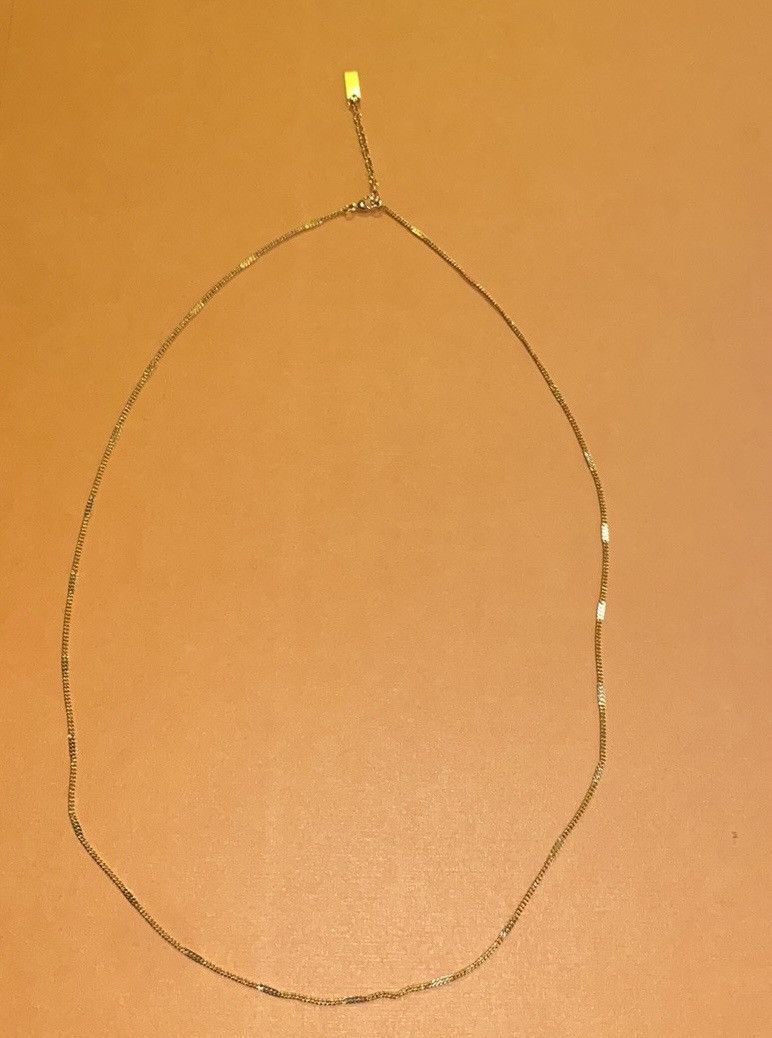 Saint Laurent Paris Saint Laurent Long Curb Chain Necklace in Metal Size ONE SIZE - 3 Thumbnail