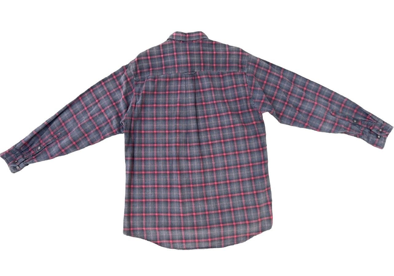 Woolrich Woolen Mills Vintage Woolrich John Rich & Bros Fade Plaid Flannel Shirt Size US M / EU 48-50 / 2 - 2 Thumbnail