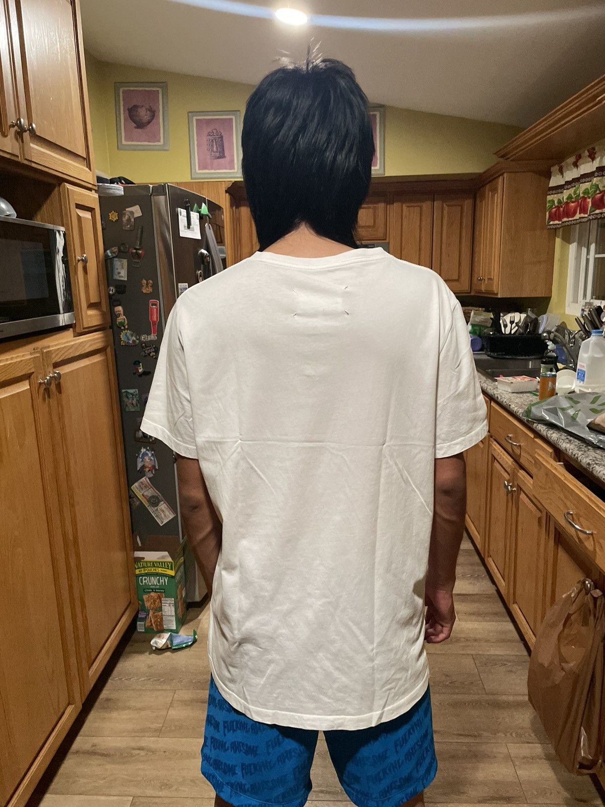 Maison Margiela Maison margiela white tee Size US L / EU 52-54 / 3 - 7 Thumbnail