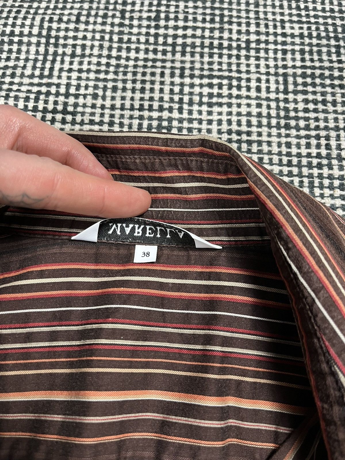 Designer × Marella Striped Marella vintage button up shirt Size XS / US 0-2 / IT 36-38 - 4 Thumbnail