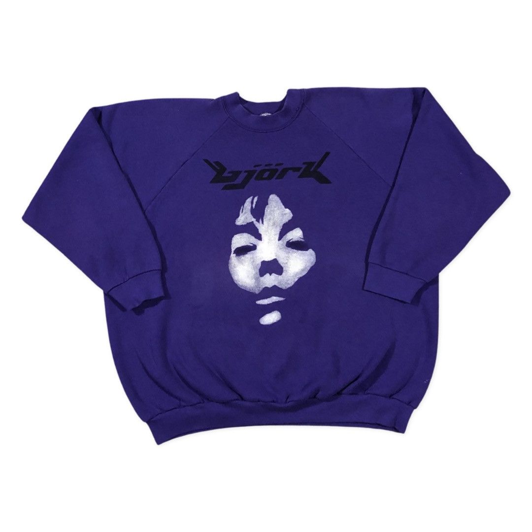 Band Tees Vintage Bjork Crewneck Size XL / US 12-14 / IT 48-50 - 1 Thumbnail