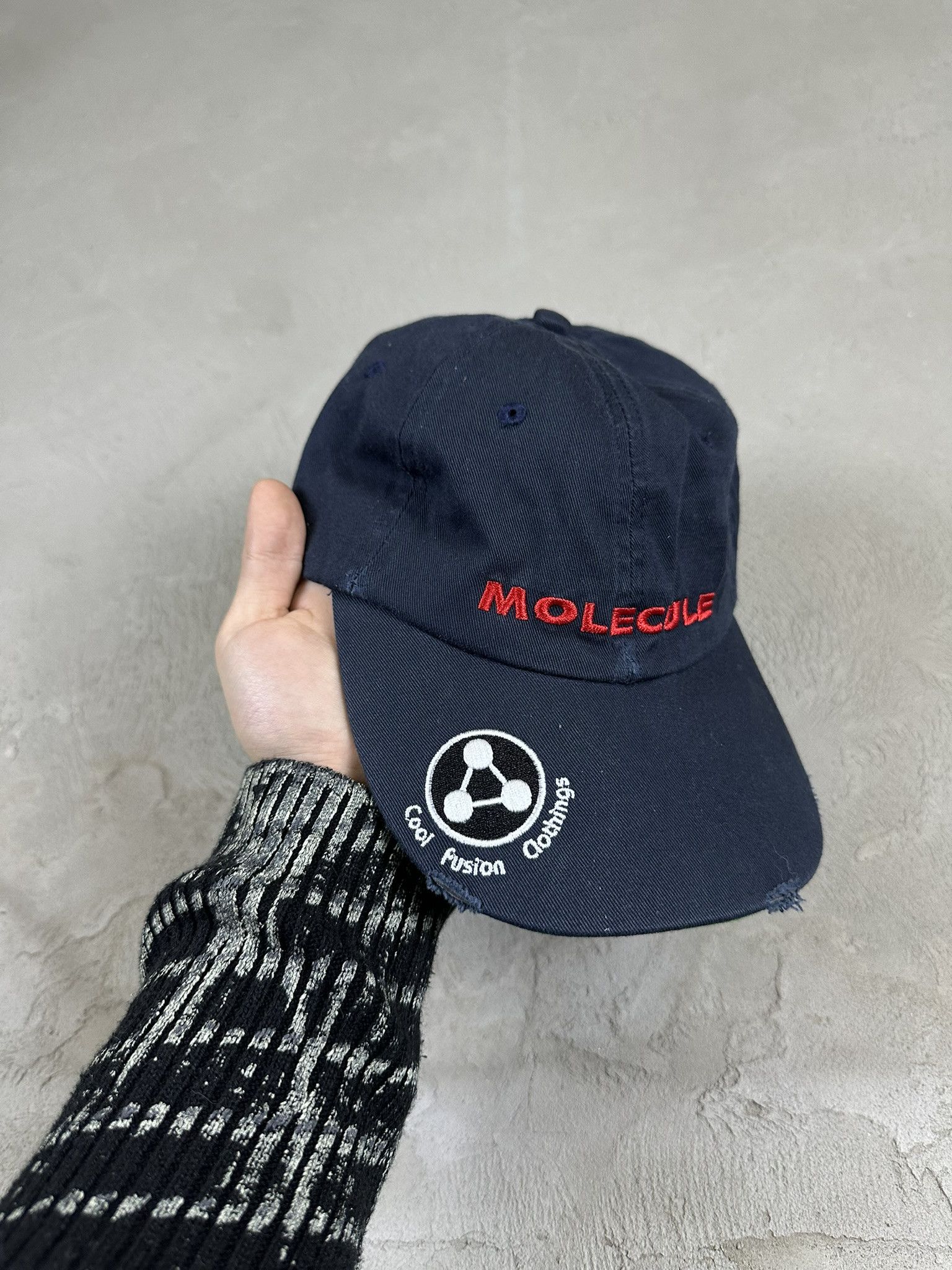 JNCO × Vintage 00s Vintage Y2k Molecule Hiphop Rap Cap Size ONE SIZE - 1 Thumbnail