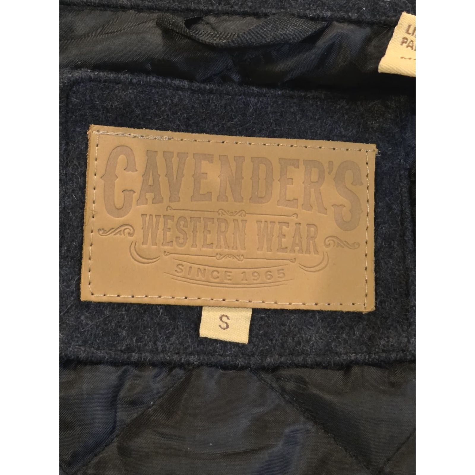 Vintage VINTAGE Cavenders Western Wear Quilt Lined Wool Vest Snap Mackinaw Gray Men's S NWOT Size US S / EU 44-46 / 1 - 7 Thumbnail