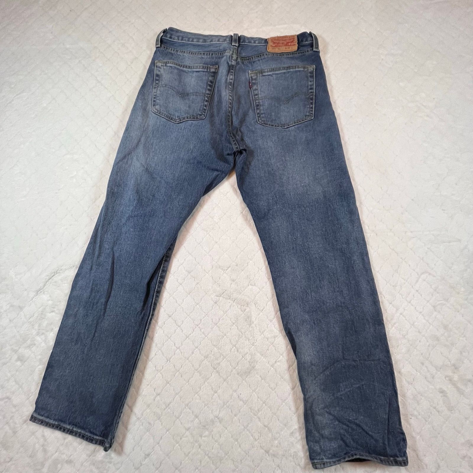 Levi's Levi’s 501 ‘93 Button Fly Relaxed Straight Fit Stretch Blue Size US 32 / EU 48 - 6 Thumbnail
