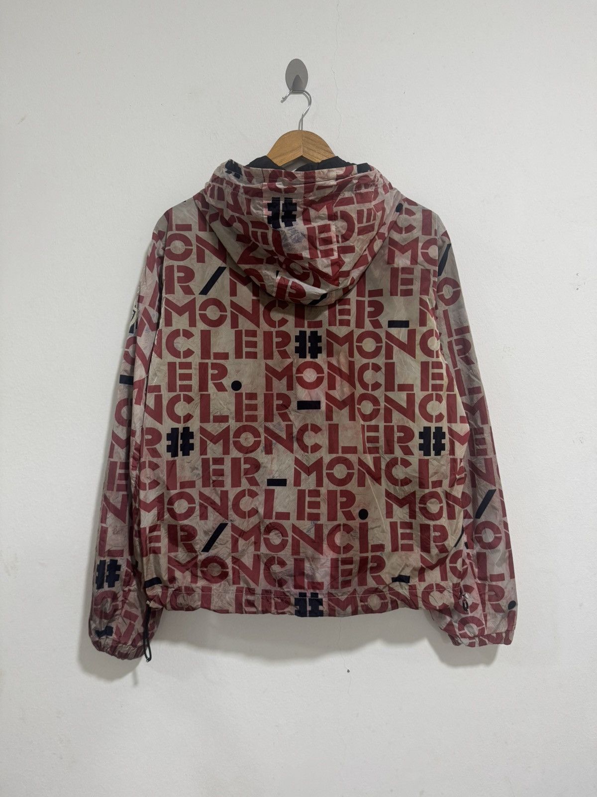 Moncler Moncler Overprint Spellout Light Jacket Size US M / EU 48-50 / 2 - 8 Thumbnail