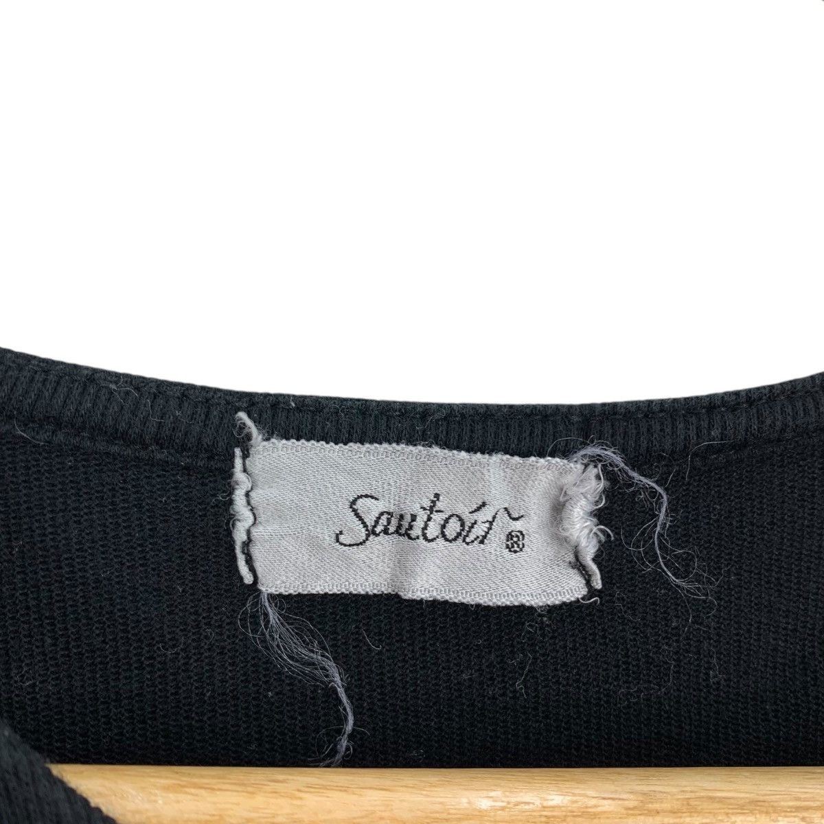 Vintage Vintage SAUTOIR Embroidered Flowers Japanese Brand Tshirt Size S / US 4 / IT 40 - 6 Thumbnail