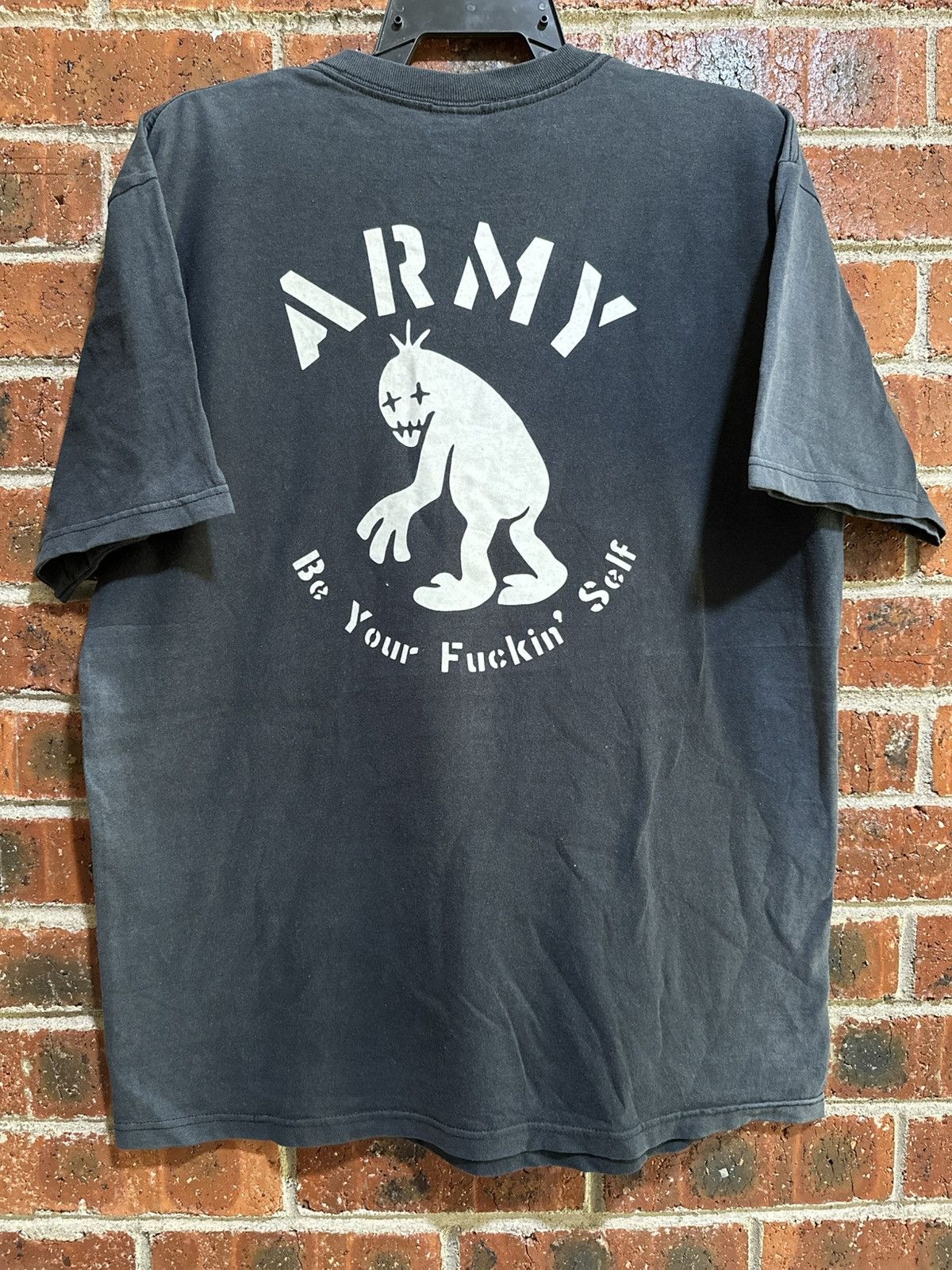 Anvil Thrashed Vintage Jr.Monster Army Sun Faded Tee Size US L / EU 52-54 / 3 - 1 Thumbnail