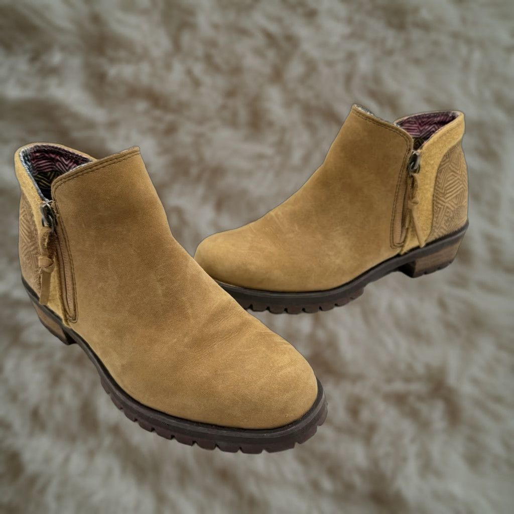 The North Face The North Face Bridgeton Boots Woman Brown Leather Zip Ankle Size 6 Size US 6 / IT 36 - 1 Thumbnail
