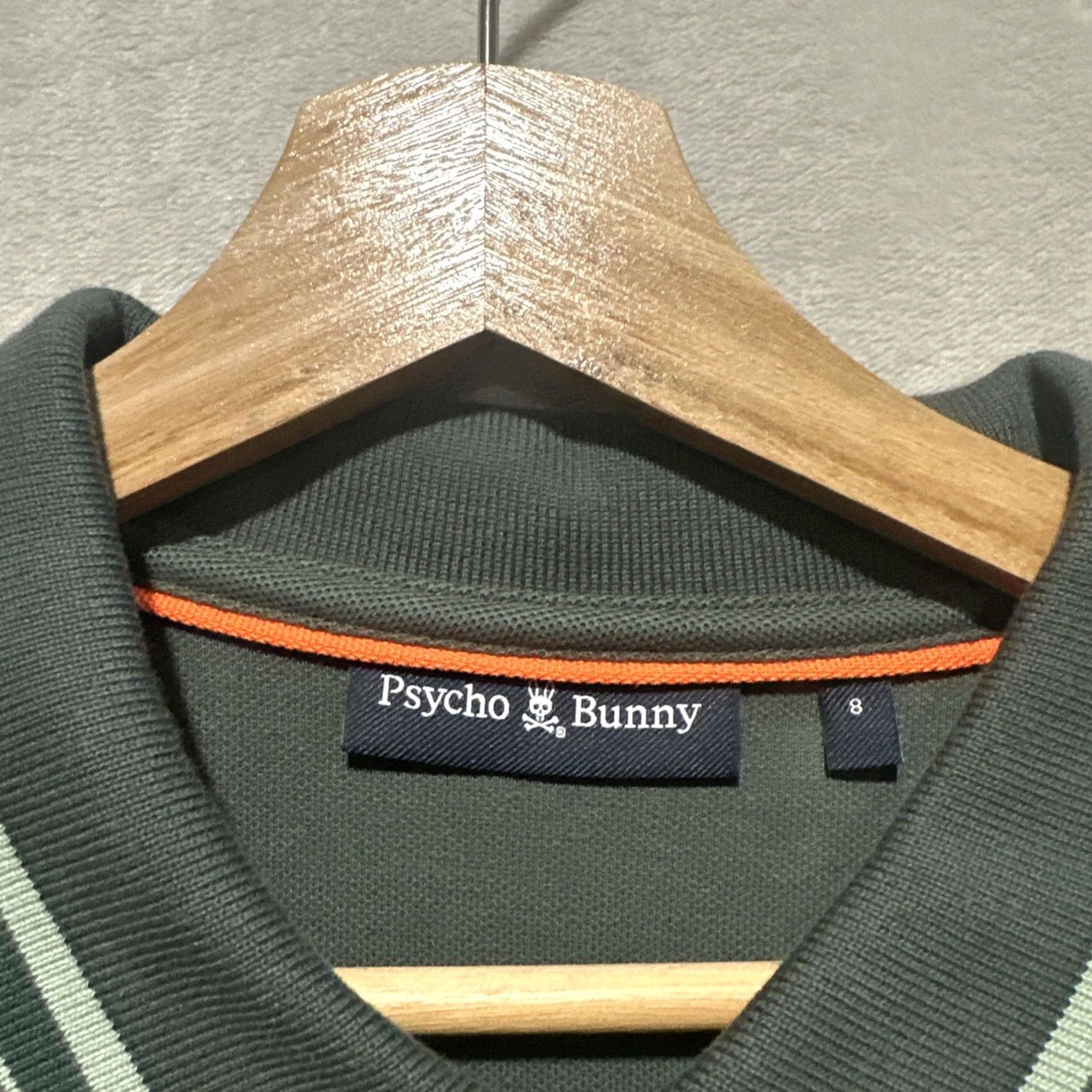 Psycho Bunny Psycho Bunny Pierce Pique Polo Shirt Men 2XL Green Short Sleeve Ribbed Cuffs NWT Shirt Polo Mens Green 2XL Size US XXL / EU 58 / 5 - 3 Thumbnail