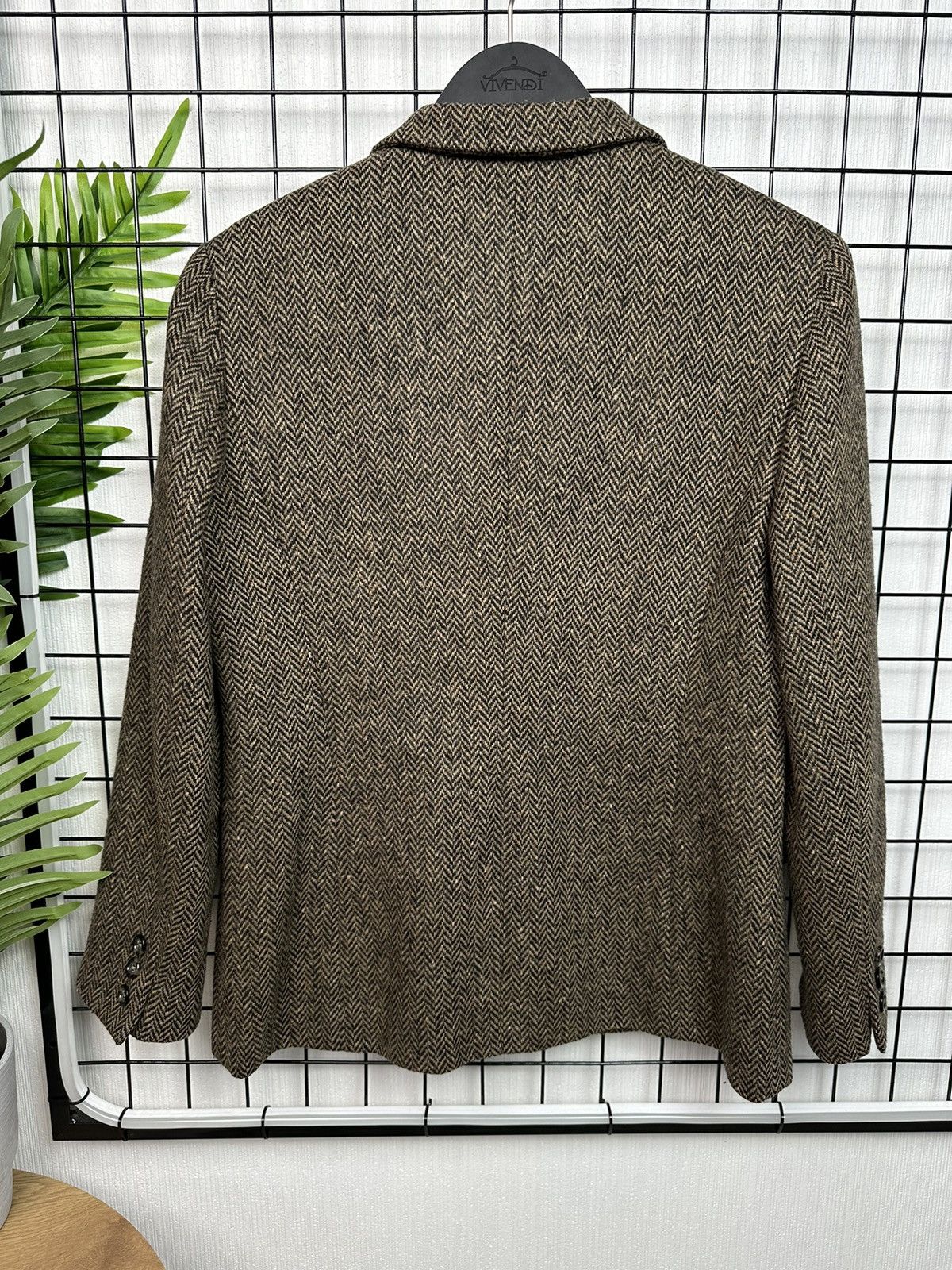 Max Mara × Weekend Max Mara WEEKEND MAX MARA wool blazer women jacket tweed 8 size Size M / US 6-8 / IT 42-44 - 14 Thumbnail