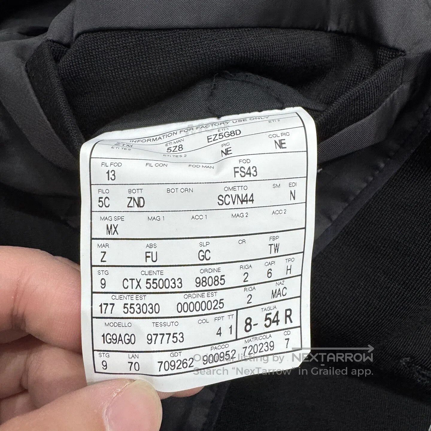 Ermenegildo Zegna #REF! Size 54R - 5 Thumbnail