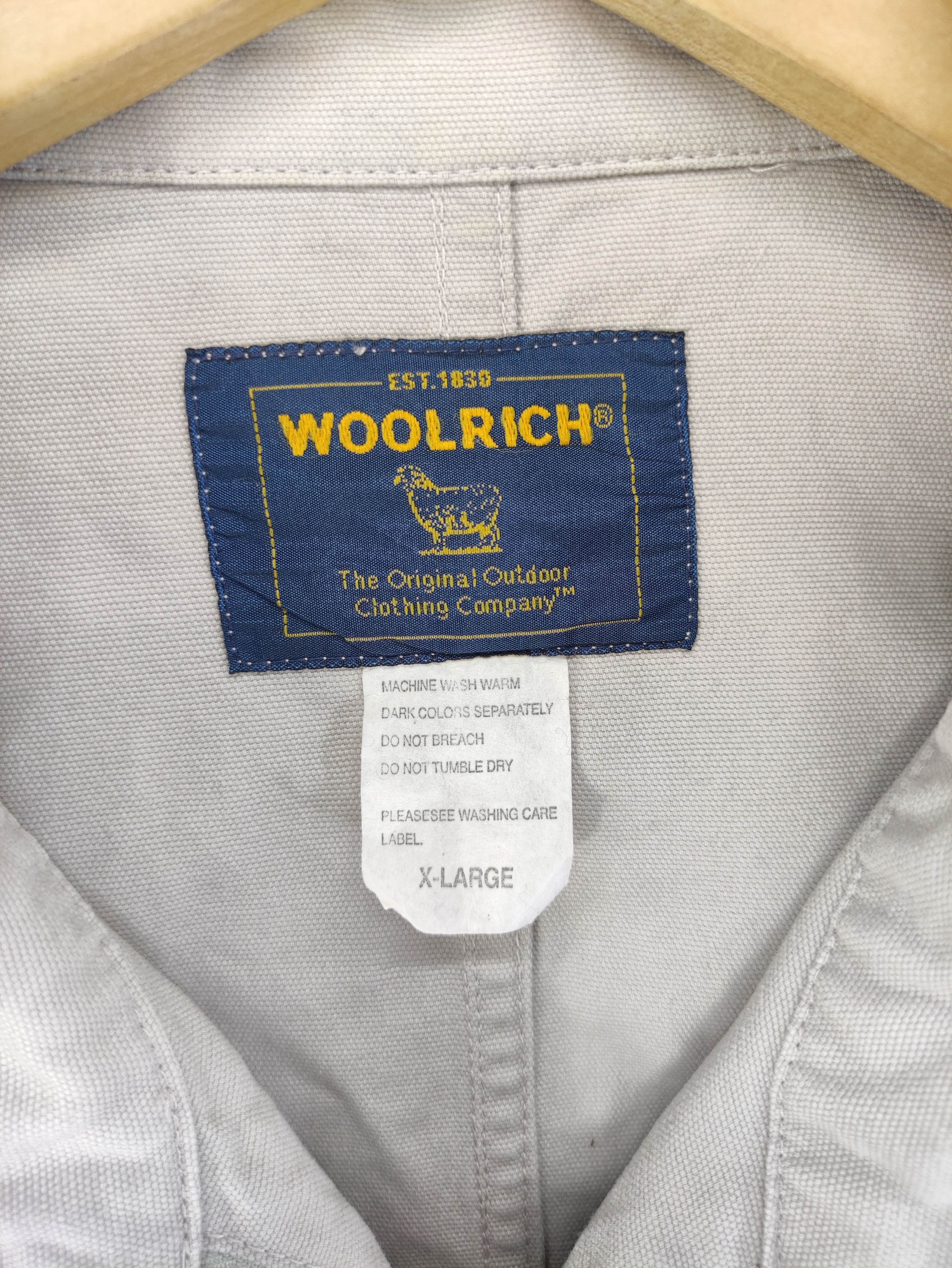 Woolrich Woolen Mills Vintage Woolrich Chore Jacket Zipper Size US XL / EU 56 / 4 - 5 Thumbnail