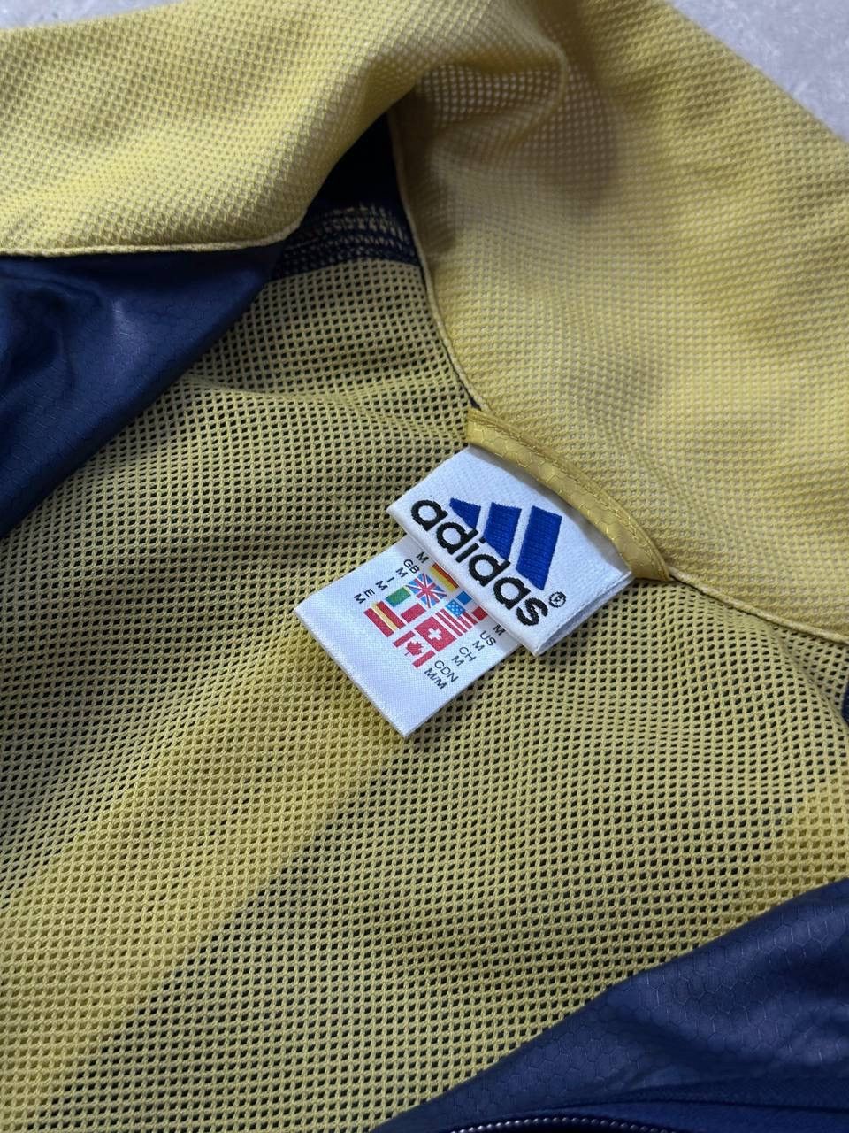 Adidas Adidas Equipment Vintage Soccer Windbreaker Football Jacket Size US M / EU 48-50 / 2 - 6 Thumbnail