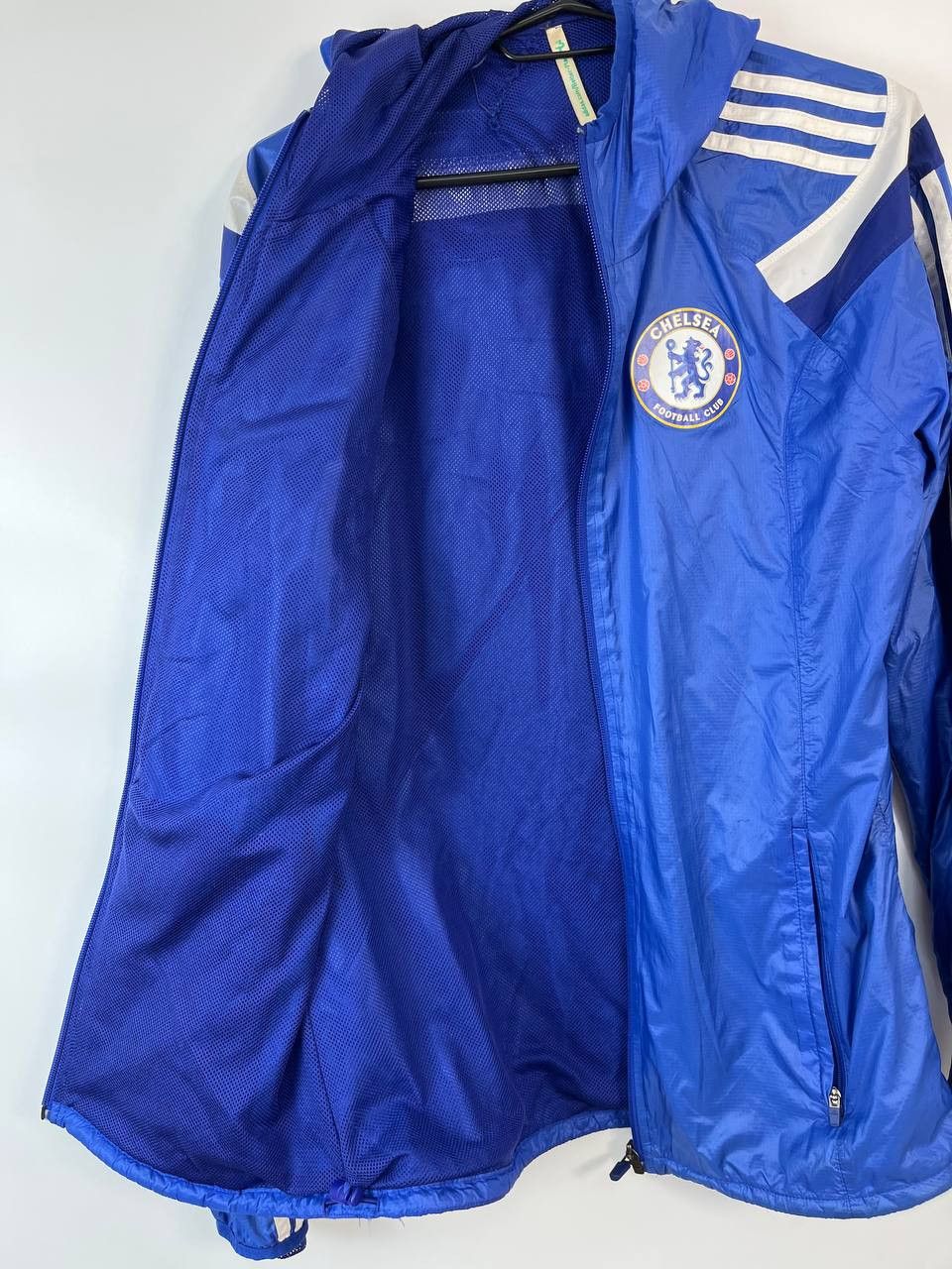 Adidas Chelsea Adidas Anthem Hooded Nylon Glanz Jacket Size M Size US M / EU 48-50 / 2 - 3 Thumbnail