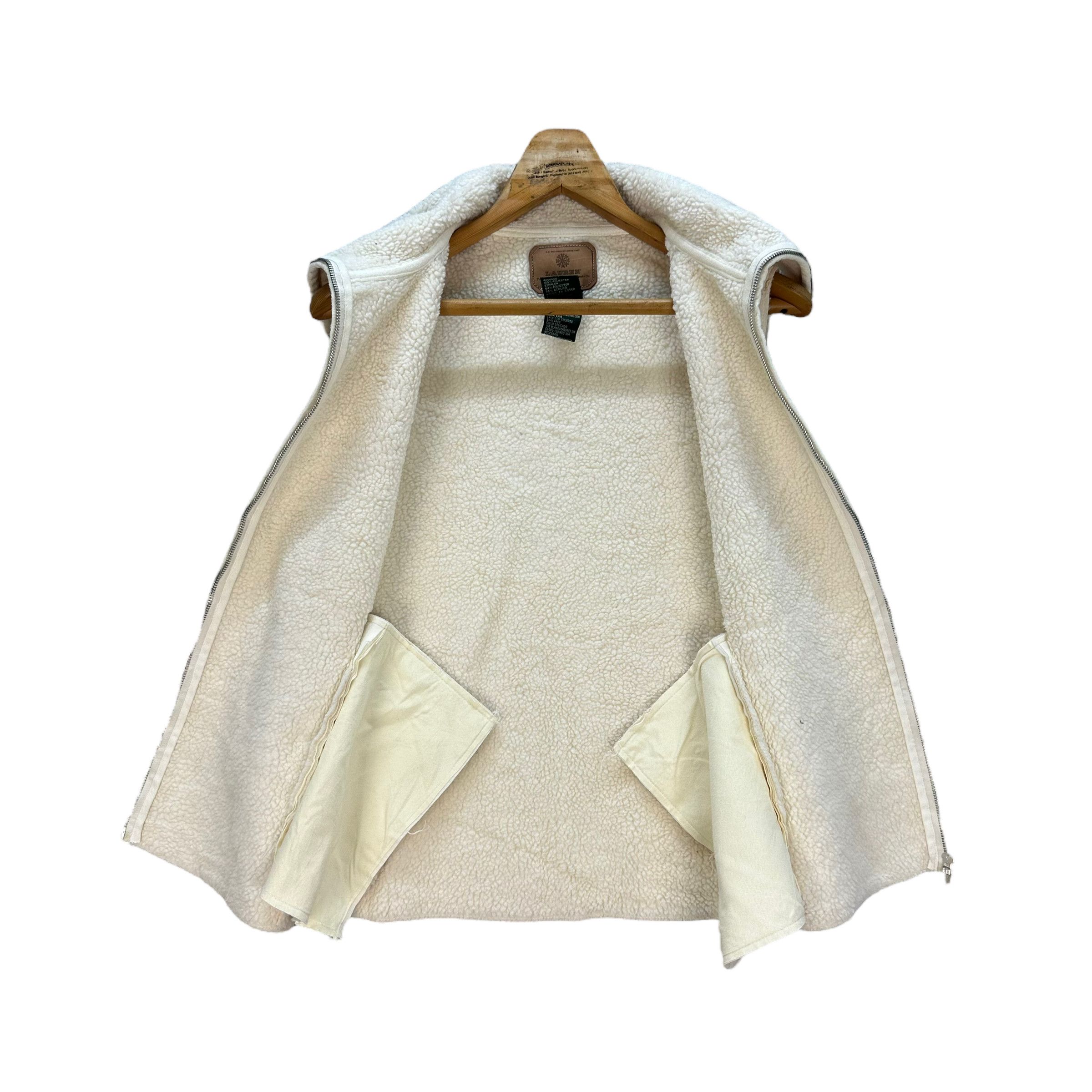 Ralph Lauren LAUREN RALPH LAUREN SHERPA WHITE VEST #8447-009 Size US S / EU 44-46 / 1 - 6 Thumbnail