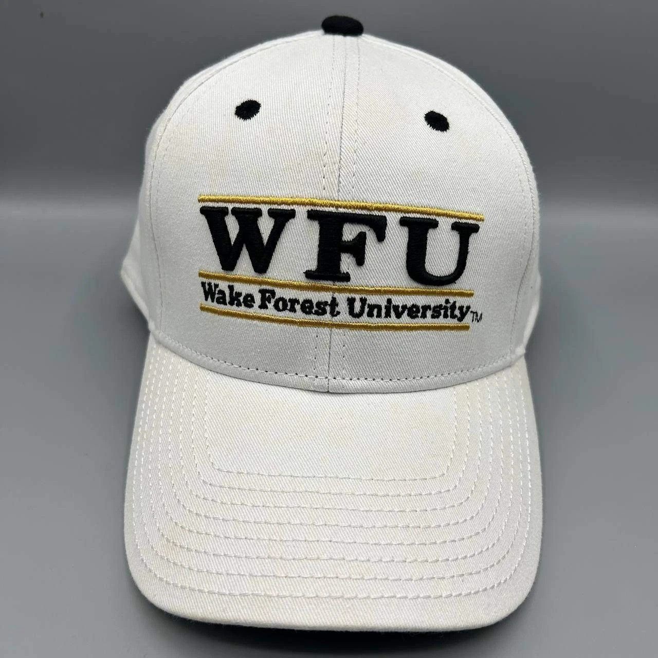 The Game Vintage Wake Forest Demon Deacons Hat Men NCAA Snap Back Cap Size ONE SIZE - 1 Thumbnail