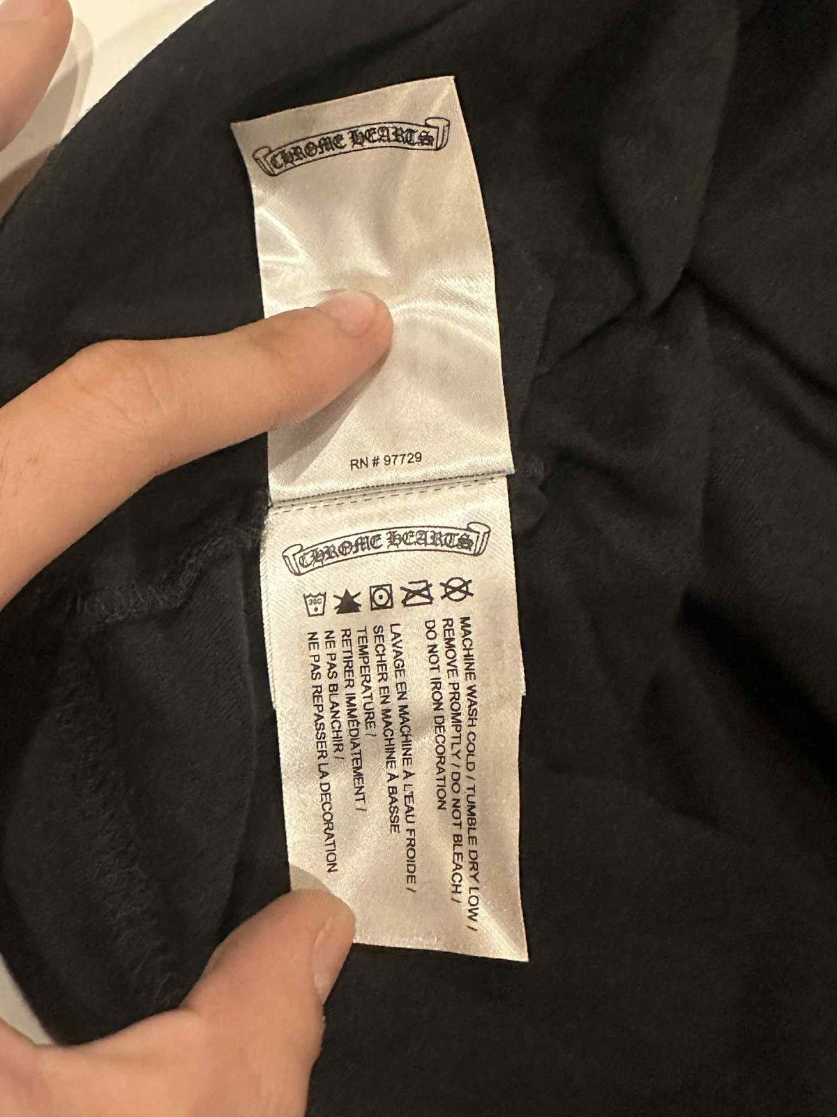Chrome Hearts CHROME HEARTS LONG SLEEVE POCKET CREW Size US L / EU 52-54 / 3 - 10 Thumbnail