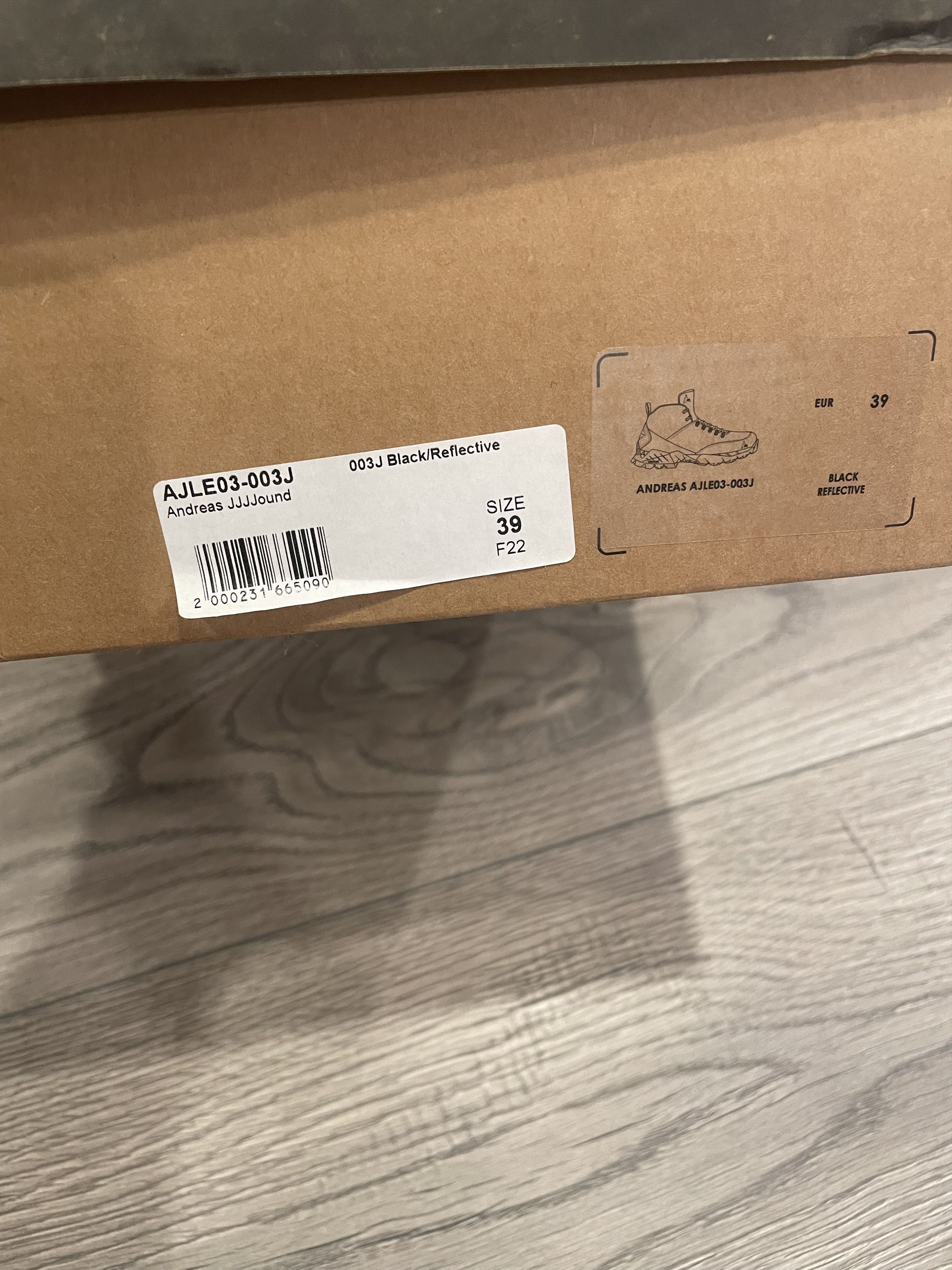 JJJJound × ROA Roa Andreas x JJJJound black outdoor terrain boot Size US 6 / EU 39 - 19 Thumbnail