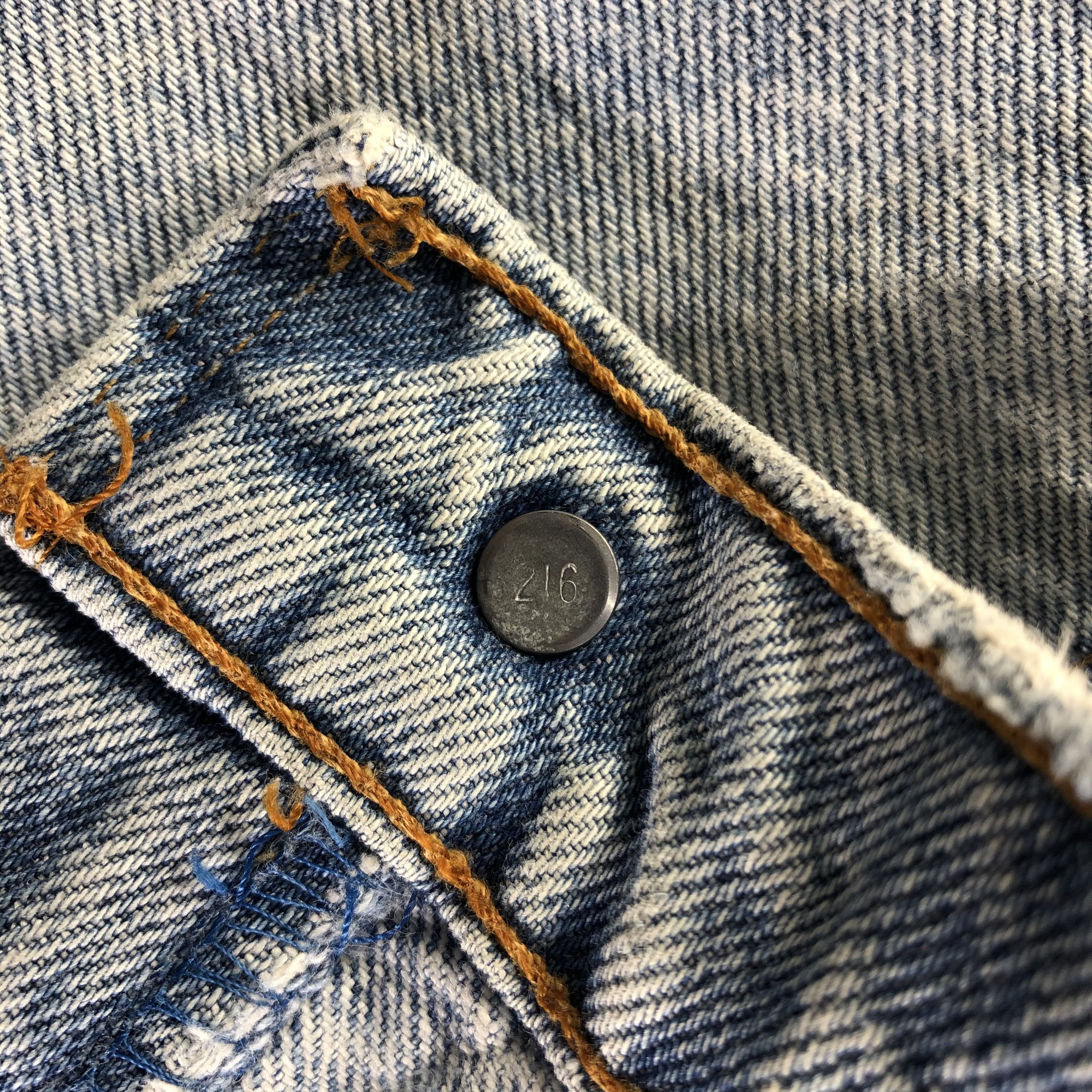 Levi's Vintage Light Wash Levis 533 Jeans-J4466 Size US 30 / EU 46 - 10 Thumbnail