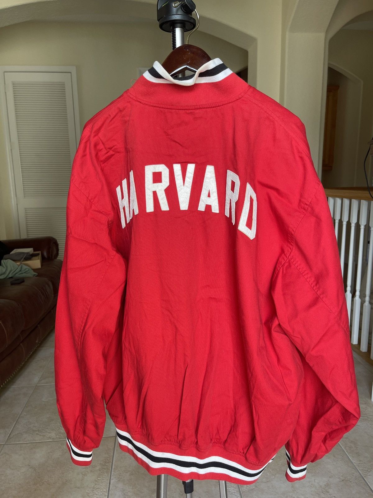 Stall and Dean Vintage Stall & Dean Men’s 2XL Varsity Red Jacket Harvard Size US XXL / EU 58 / 5 - 4 Thumbnail