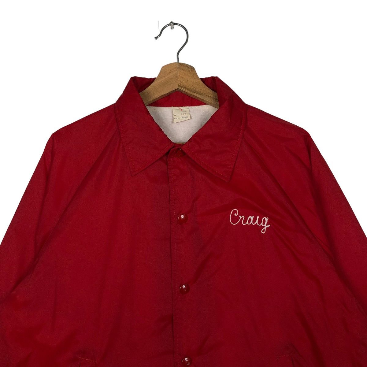 Vintage 🔥80’s Vintage Made in USA Coach Jacket Croug Big Logo Size US M / EU 48-50 / 2 - 2 Thumbnail