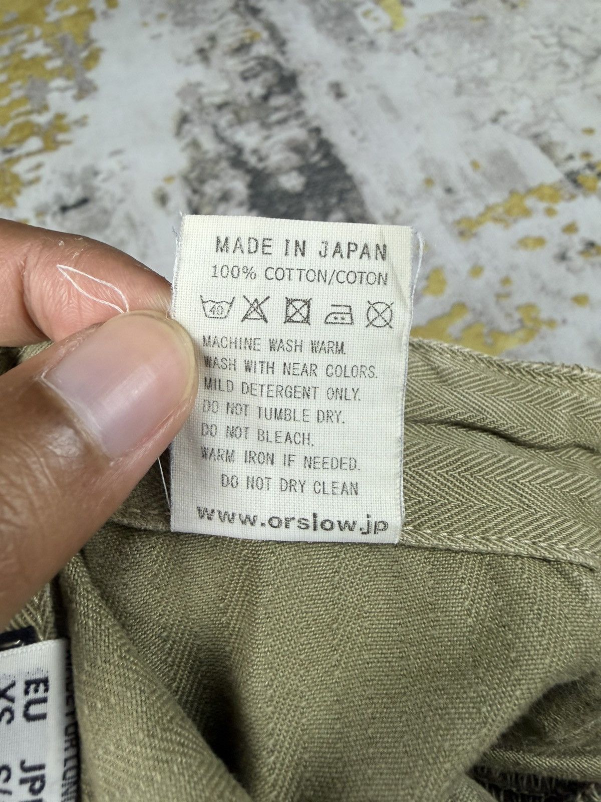 Orslow Orslow Herringbone Fatigue Pants Size US 30 / EU 46 - 5 Thumbnail