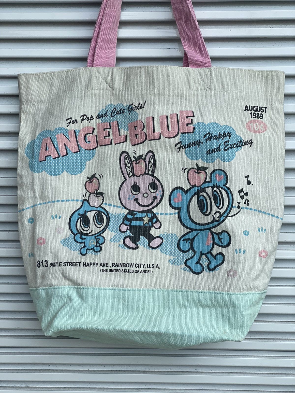 Angel Blue Vintage Angle Blue Hysteric Tote Bag / Travis Flacko Scott Size ONE SIZE - 2 Thumbnail