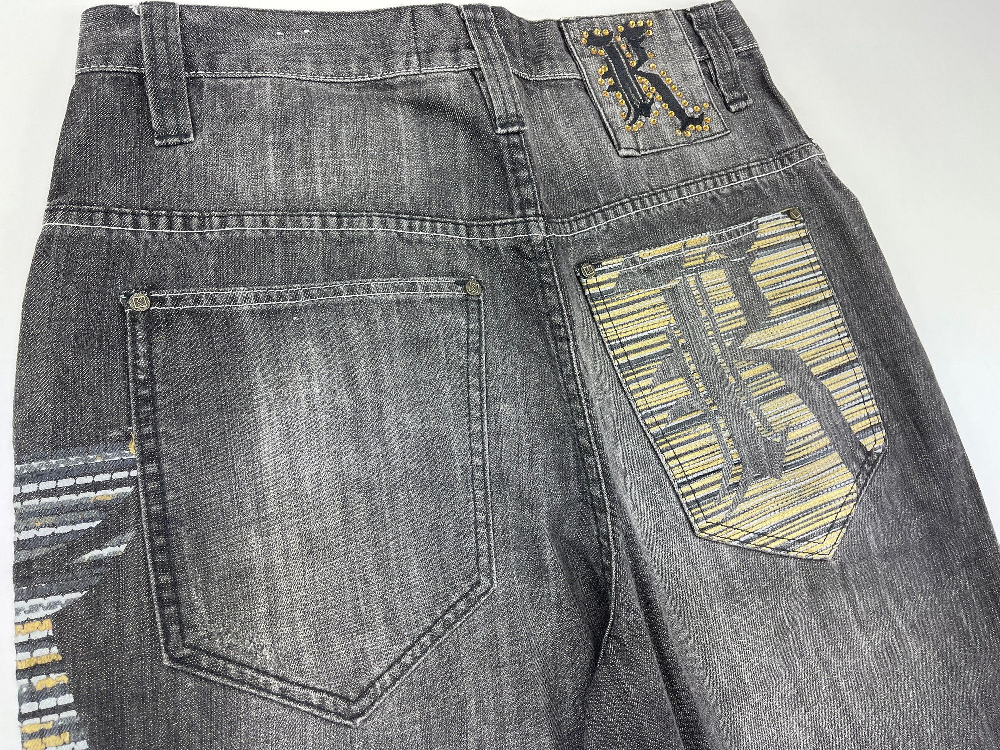 Karl Kani KARL KANI jeans, baggy, vintage Kani jeans, 90s hip hop W 32 Size US 32 / EU 48 - 5 Thumbnail