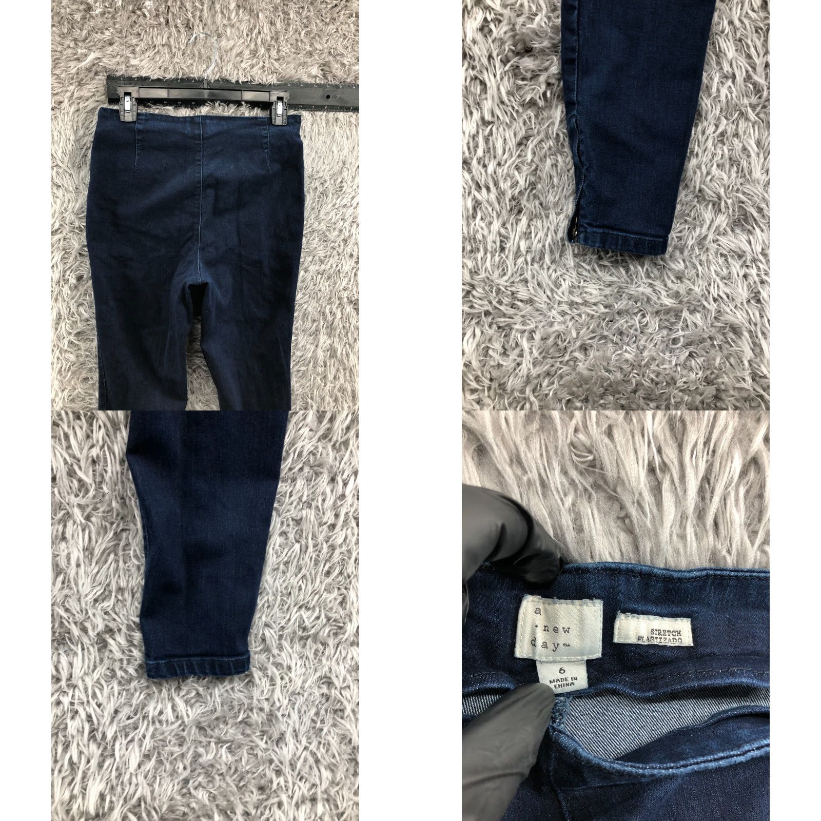 Vintage A New Day Jeans Jegging Size 6 Womens Blue Dark Wash Size 28" / US 6 / IT 42 - 8 Thumbnail