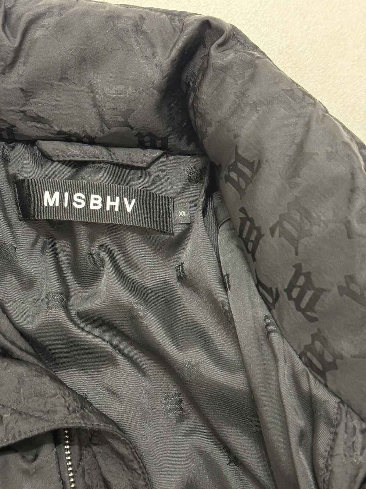 Misbhv MISBHV Black Monogram Jacket XL Size US XL / EU 56 / 4 - 6 Thumbnail