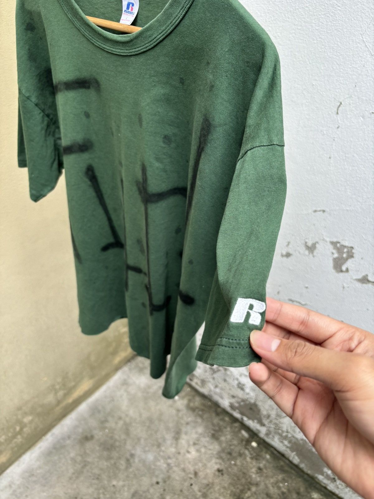 Vintage FUCK T Shirt Russell
