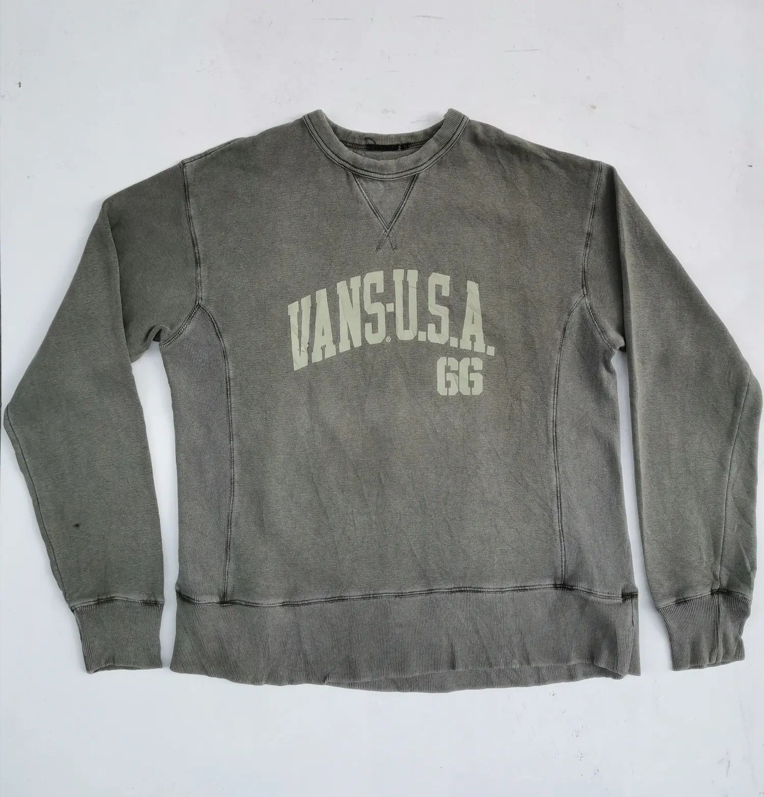 Vans Vans-USA 66 Big Logo Sweatshirt Size US L / EU 52-54 / 3 - 1 Thumbnail