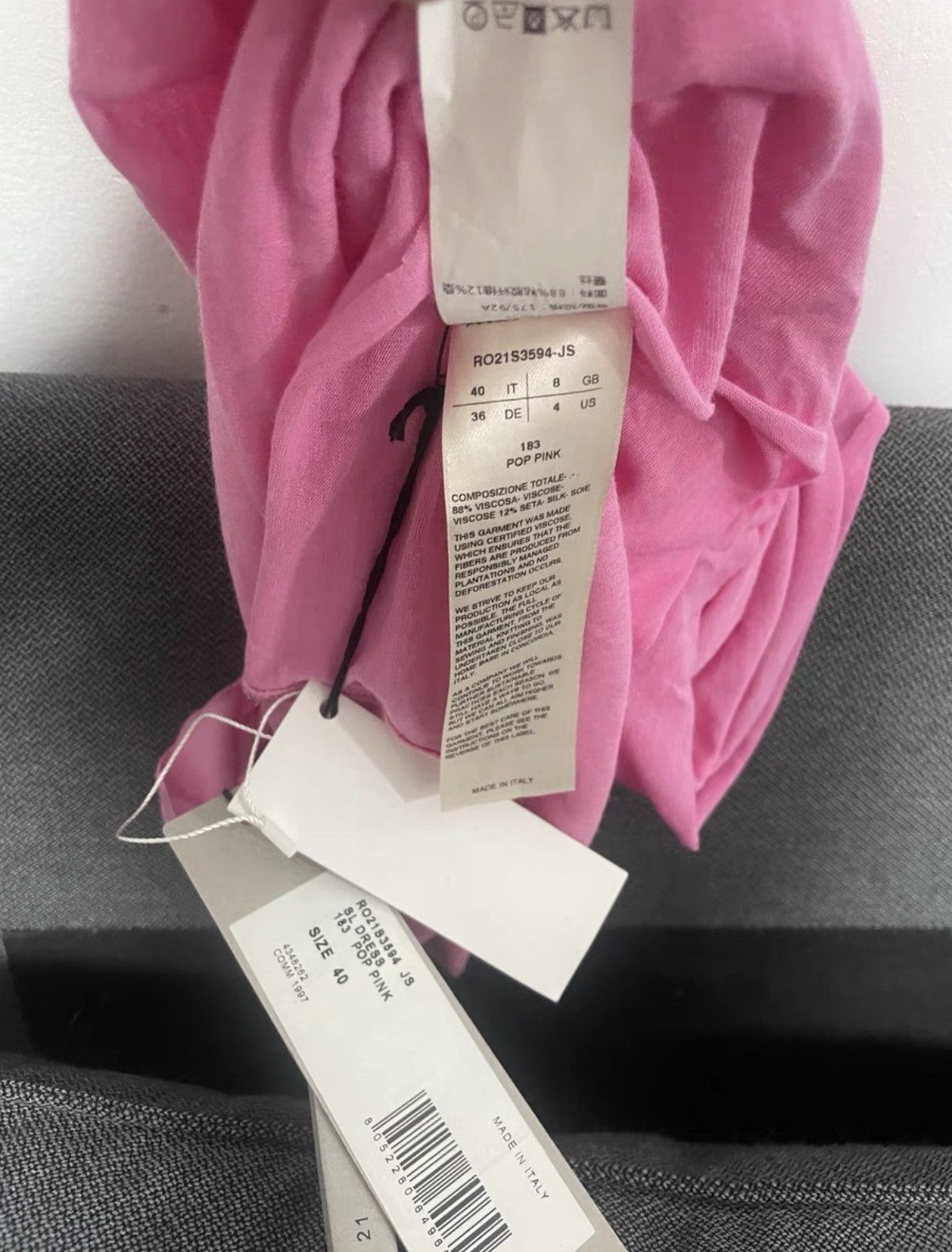 Rick Owens Rick Owens 21SS Phlegethon Draped Jersey Maxi Dress Size S / US 4 / IT 40 - 6 Thumbnail