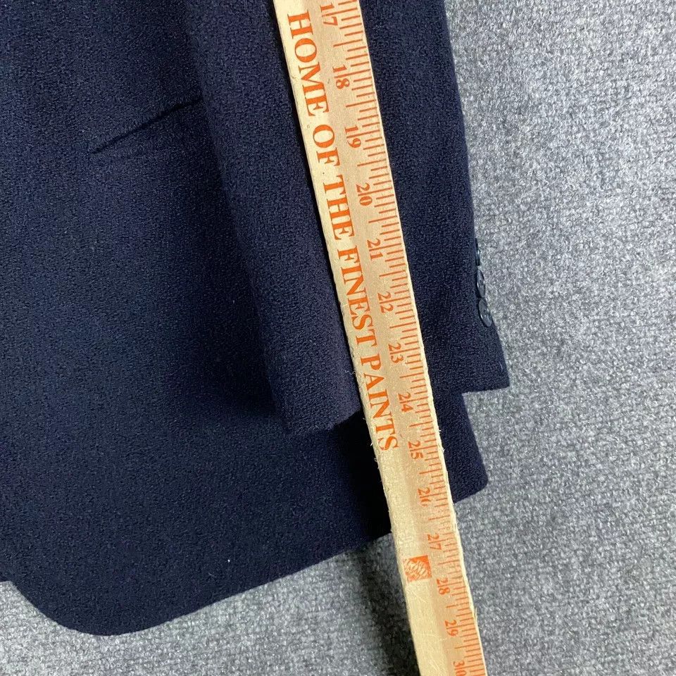 Club Room Club Room Blazer Suit Men's Medium Wool Navy Blue Adults M Size 38R - 5 Thumbnail