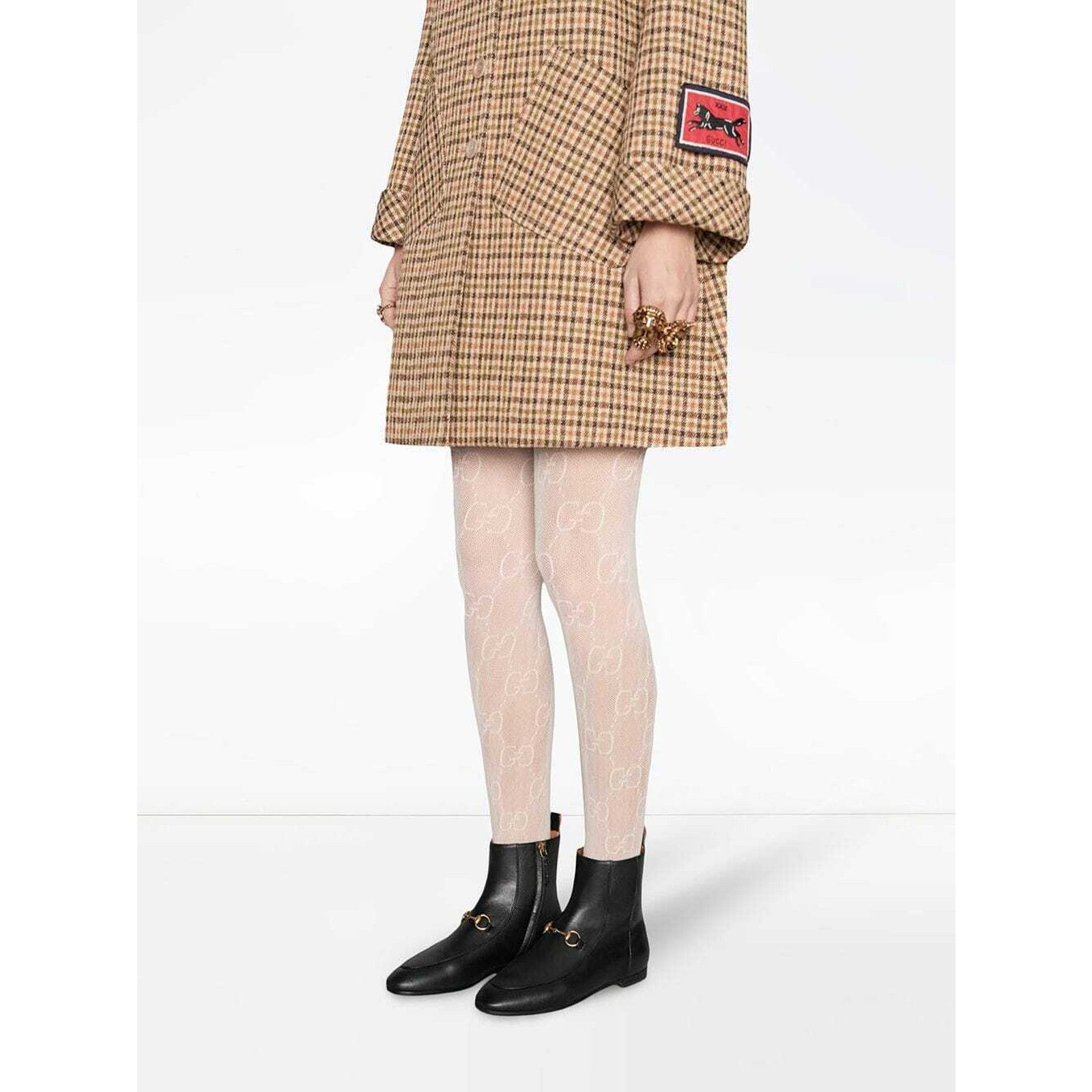 Gucci Gucci New Jordaan Black Leather Horsebit Short Chelsea Size US 5 / IT 35 - 5 Thumbnail