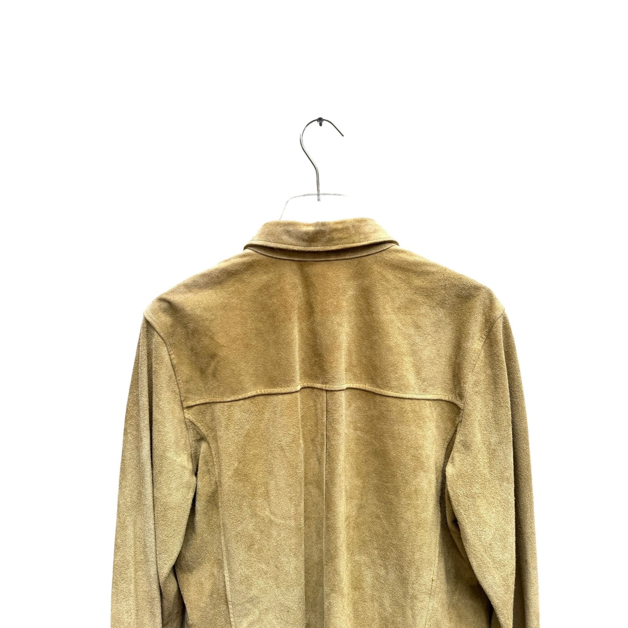 Helmut Lang SS 1997 Beige Suede Jacket Size US M / EU 48-50 / 2 - 6 Thumbnail
