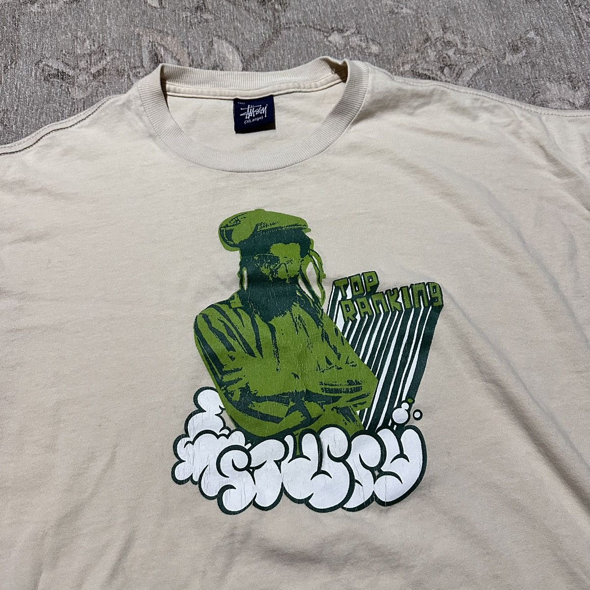 Other Stussy T-shirt Vintage Reggae RARE Size US XL / EU 56 / 4 - 2 Thumbnail