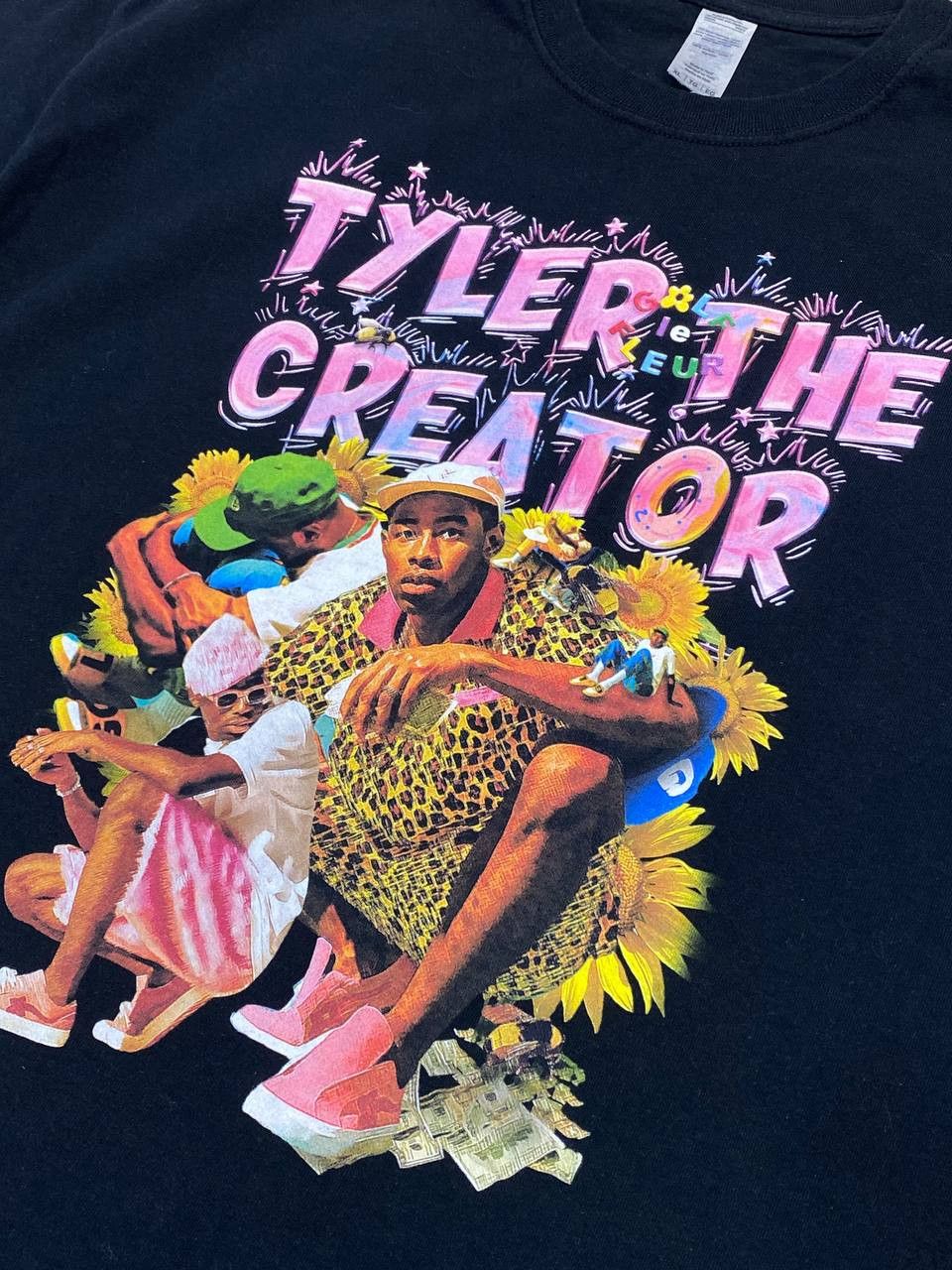 Tyler The Creator Tyler The Creator Flower Box Album Promo T-Shirt Size US XL / EU 56 / 4 - 5 Thumbnail