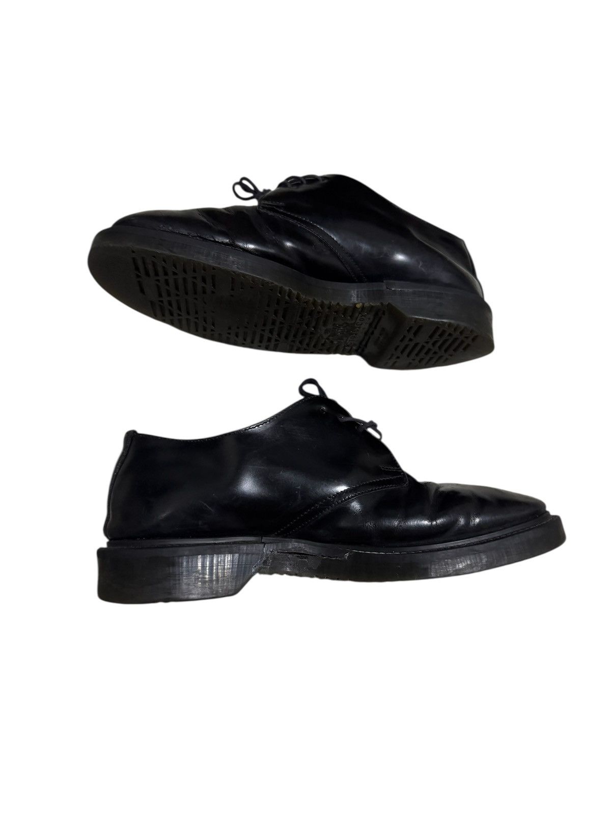Genuine Leather × George Cox 🏴󠁧󠁢󠁥󠁮󠁧󠁿 Vtg George Cox Unisex 1461 Boanil Brush Casual Shoes Size US 10 / EU 43 - 3 Thumbnail