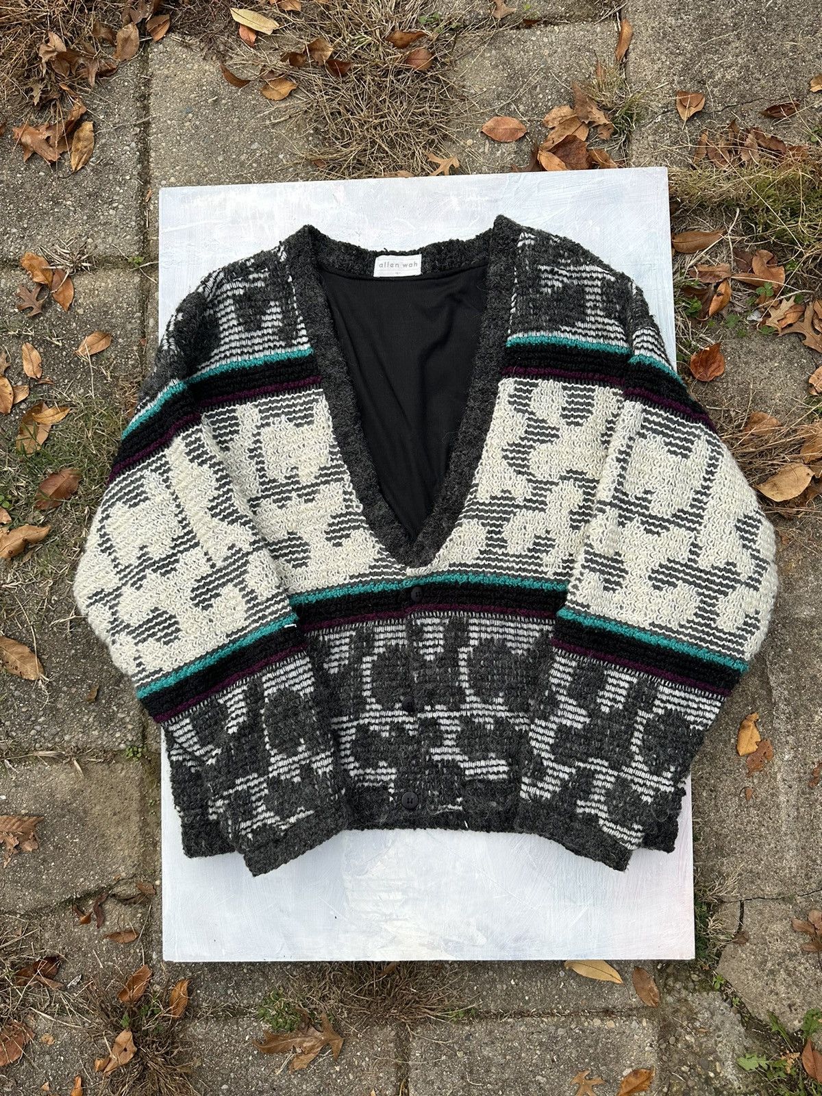 Coogi × Vintage Crazy vintage coogi style 3 button lined lamb wool cardigan Size US L / EU 52-54 / 3 - 1 Thumbnail