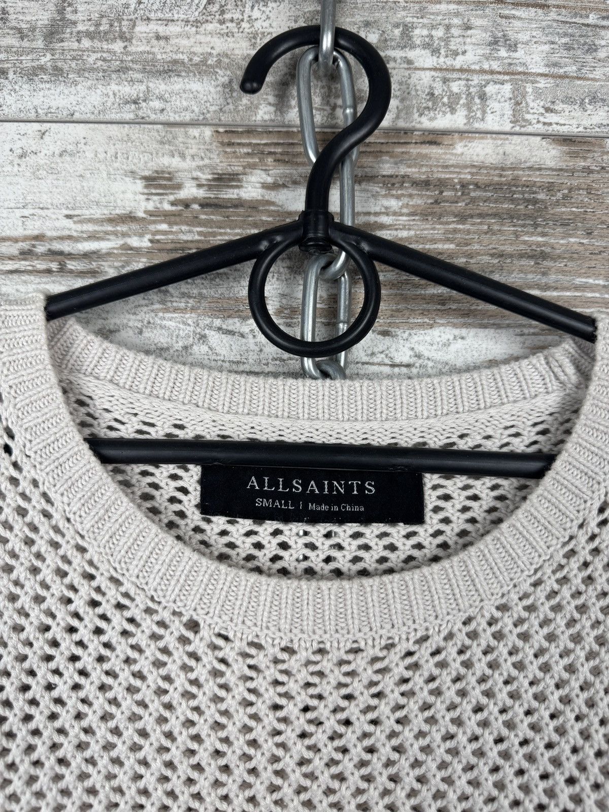 Allsaints Mens Vintage AllSaints DESTINN CREW sweater avant garde Size US S / EU 44-46 / 1 - 6 Thumbnail