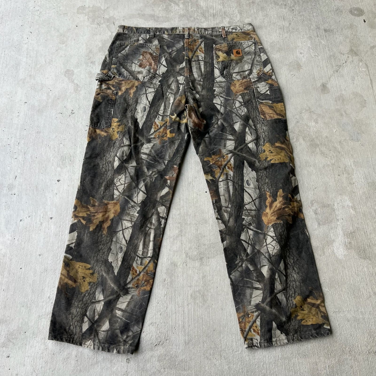 Carhartt × Vintage Carhartt realtree camo work wear carpenter pants Size US 43 - 4 Thumbnail