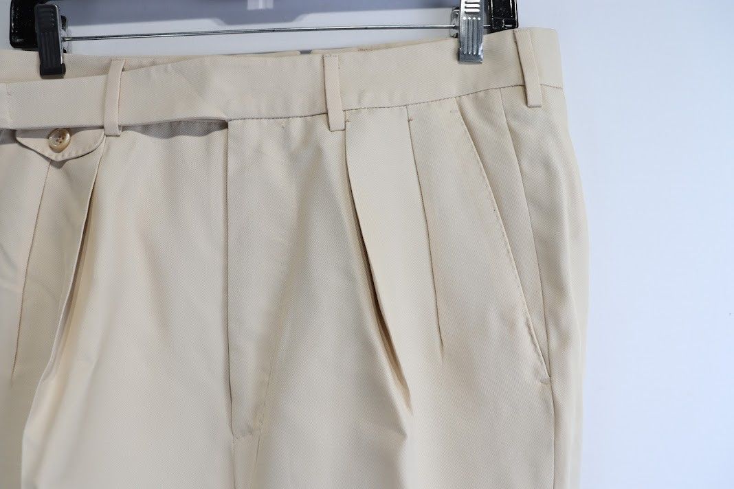 Tom Ford o1rshd1 Pants in Ivory Size US 30 / EU 46 - 3 Thumbnail