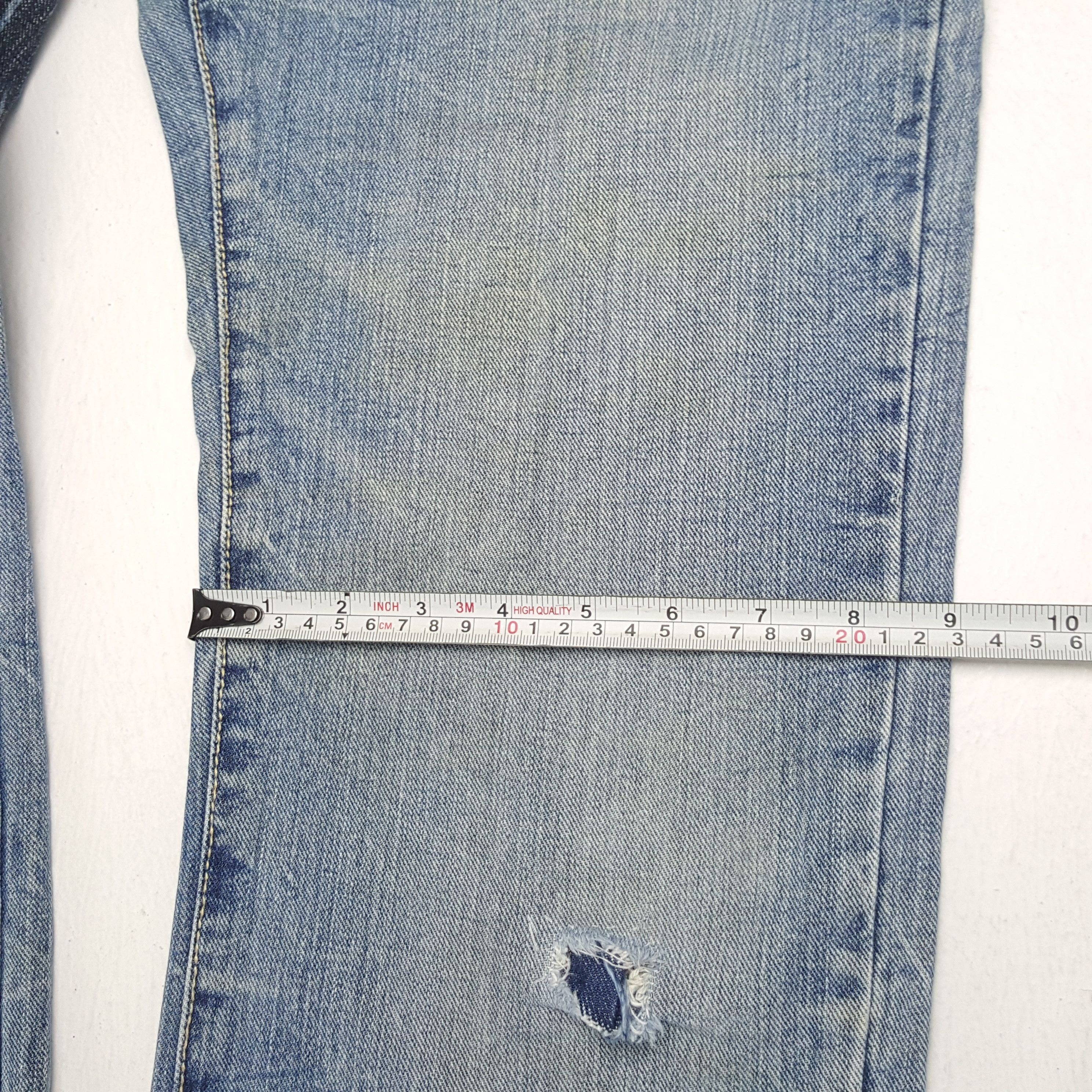 Vintage BACK & FORTH Rock Punk Streetwear Style Jeans Size US 31 - 10 Thumbnail