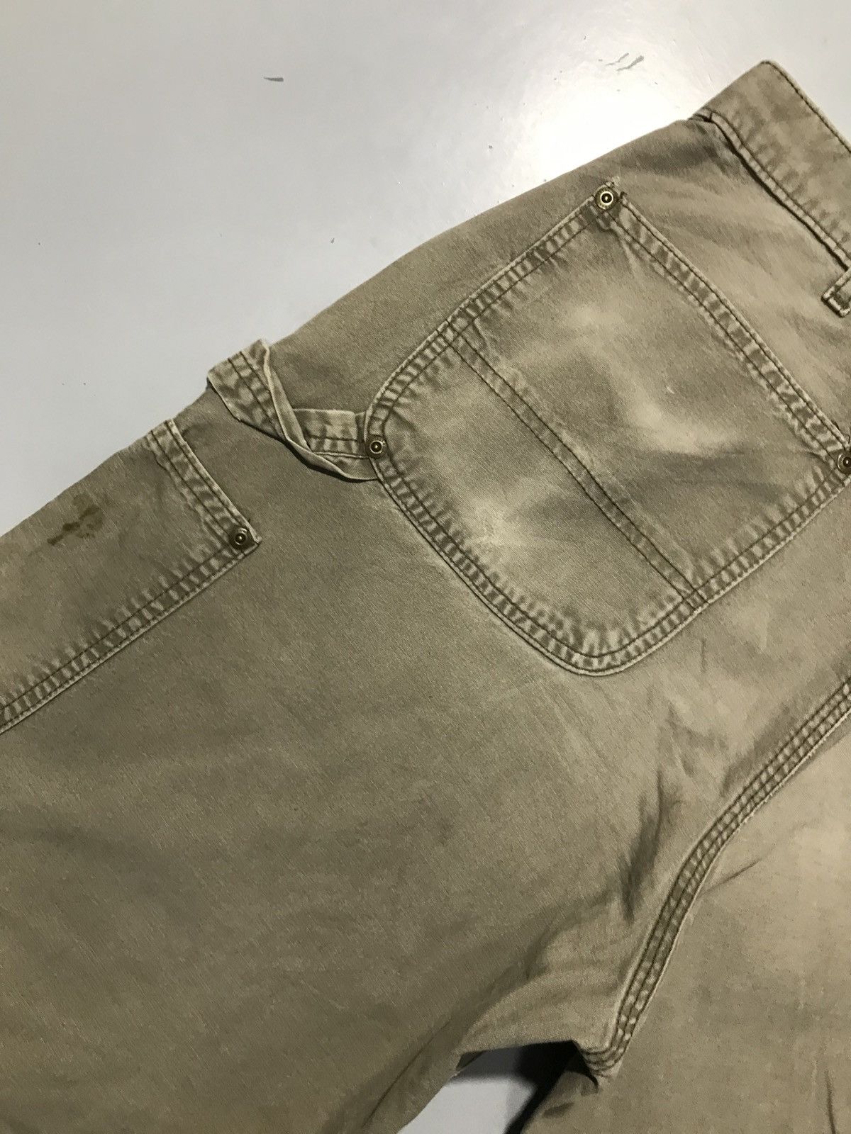 Carhartt Vintage carhartt B195 LBR double knee workwear Size US 34 / EU 50 - 9 Thumbnail
