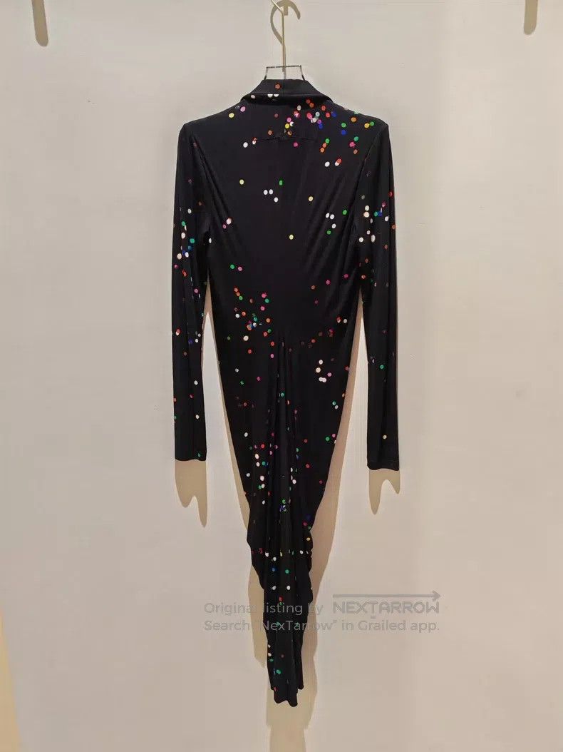 Givenchy Givenchy Colorful Polka Dot High Density Knit Long Sleeve Size M / US 6-8 / IT 42-44 - 2 Thumbnail