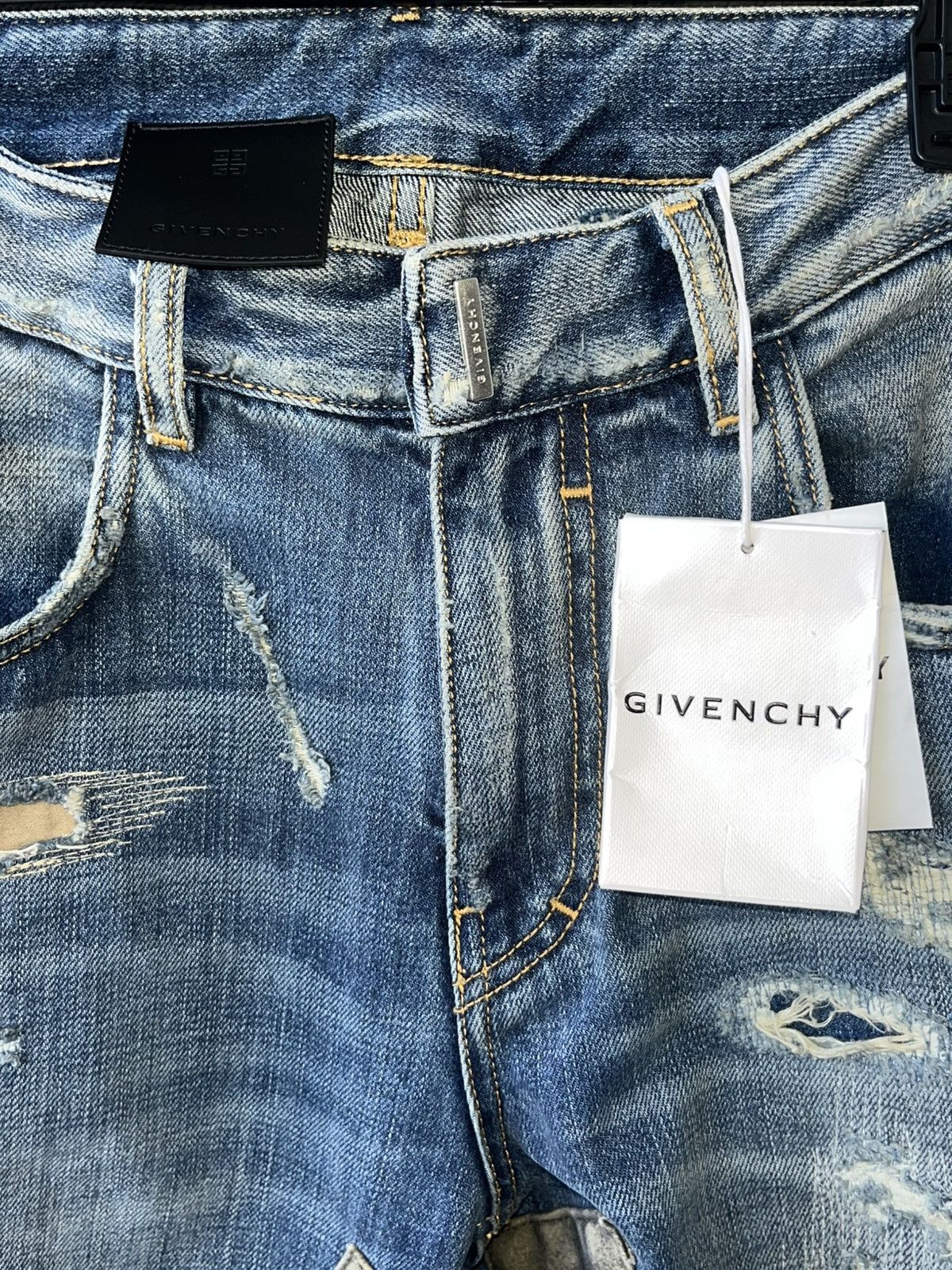 Givenchy Givenchy Moleskin Boro NWT Jeans Matthew Williams F/W 2022 Size US 30 / EU 46 - 8 Thumbnail
