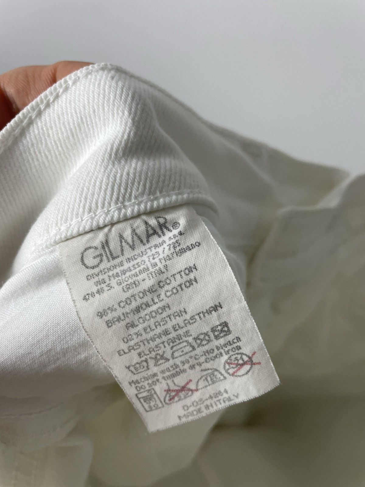 Iceberg Vintage Iceberg White Archival Avant Garde Jeans Denim 90s Size US 32 / EU 48 - 4 Thumbnail